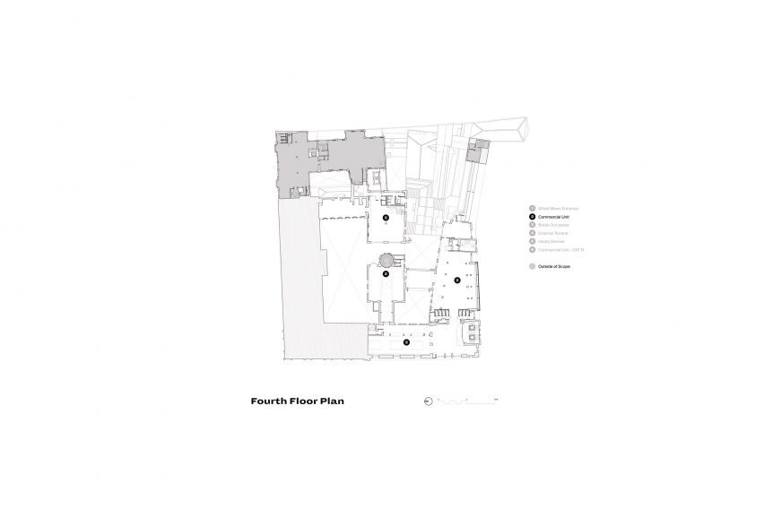 Plan of Heal's by Buckley Gray Yeoman and White Red Architects