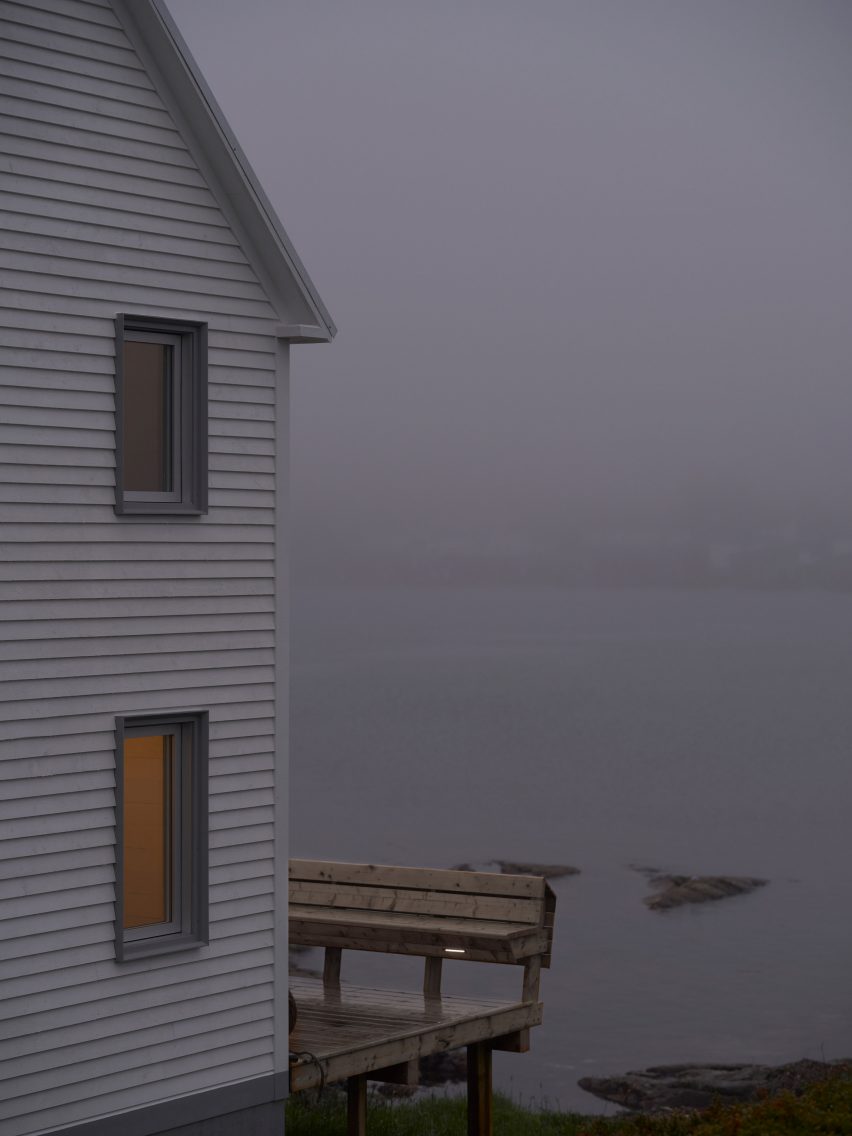 Window details, Burdens Point Residence by Reflect Architecture