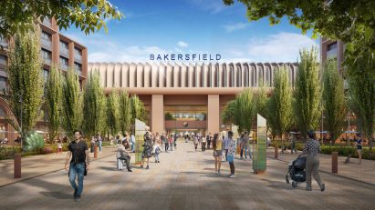 Rail station by Foster and Partners
