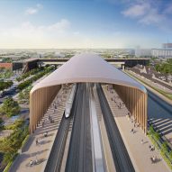 California high speed rail station