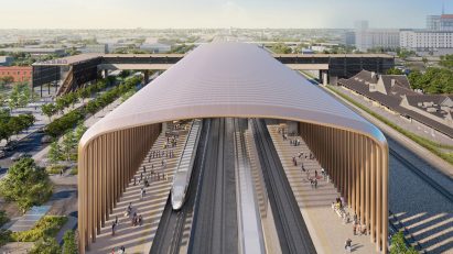 California high speed rail station