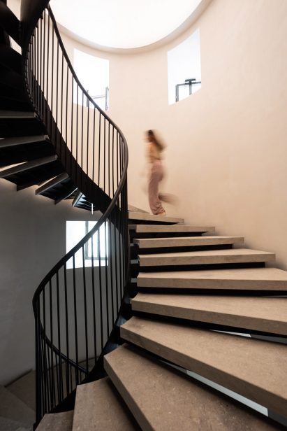 Spiral staircase by Carsten Höller