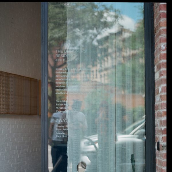 Window with curtain