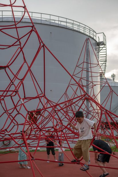 External play area at Cotton Park in Changzhou