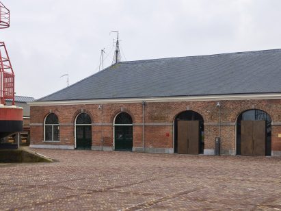 Brick exterior of Den Helder City Hall by Office Winhov
