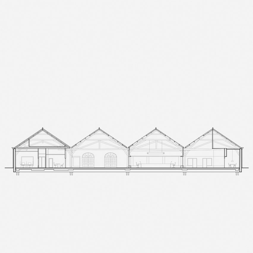 Section of Den Helder City Hall by Office Winhov