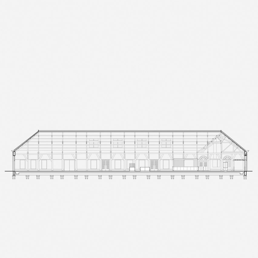 Section of Den Helder City Hall by Office Winhov