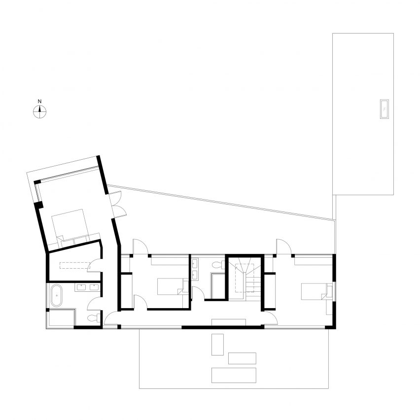 Second floor plan