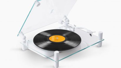 Transparent turntable