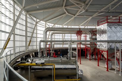 Interior of Spanish power station