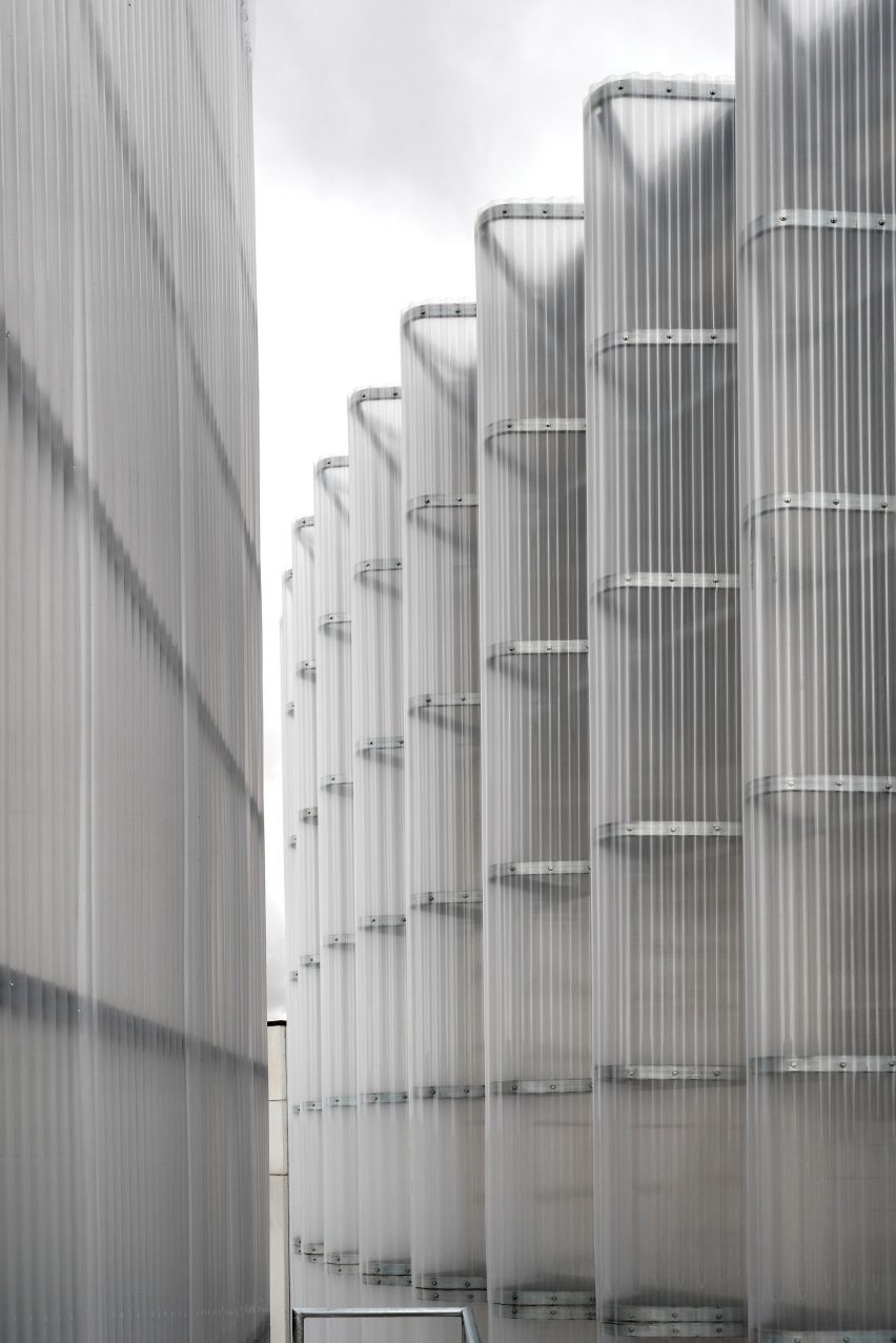 Translucent facade