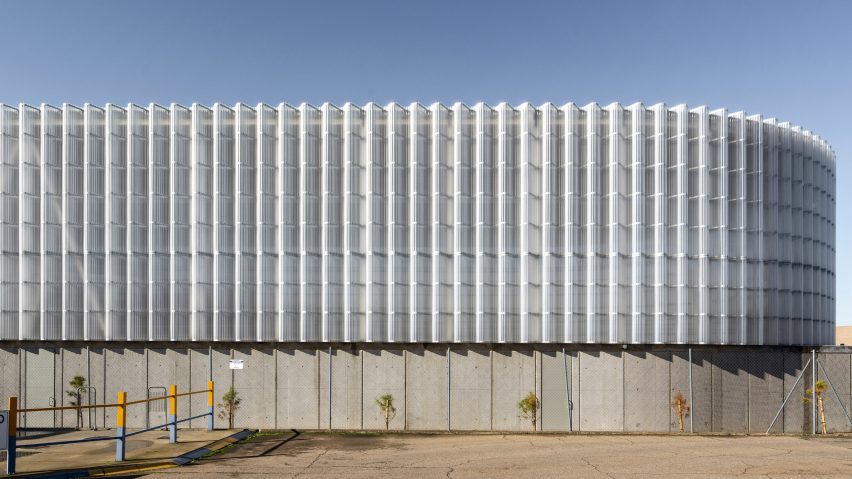 Exterior of DH Palencia power plant