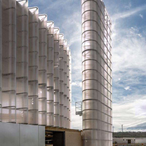 Polycarbonate translucent tower