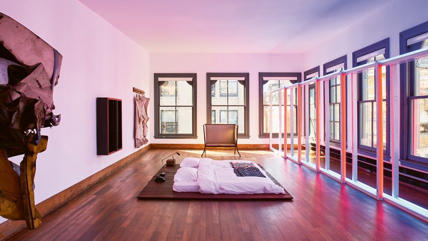 Donald Judd furniture: Fifth Floor Bed, 1970