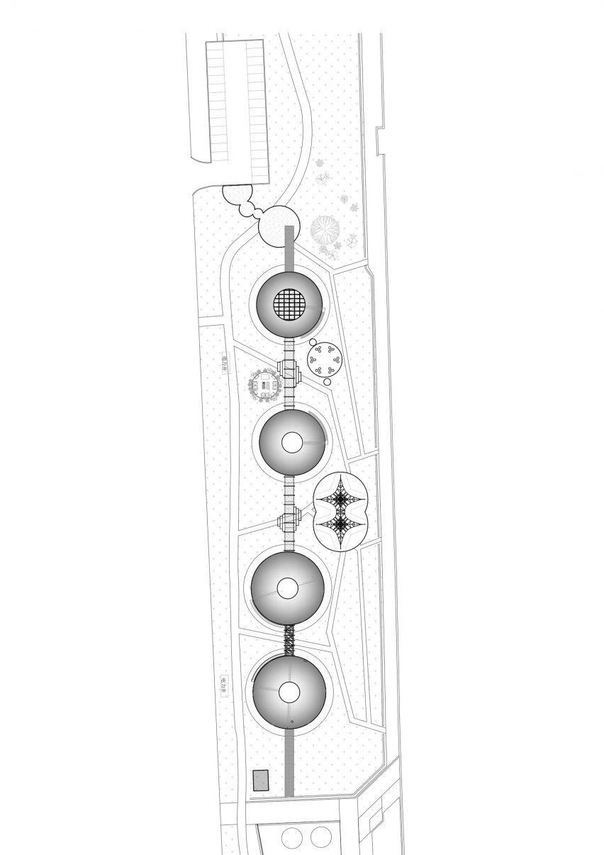 Site plan of Cotton Park by AIM Architecture