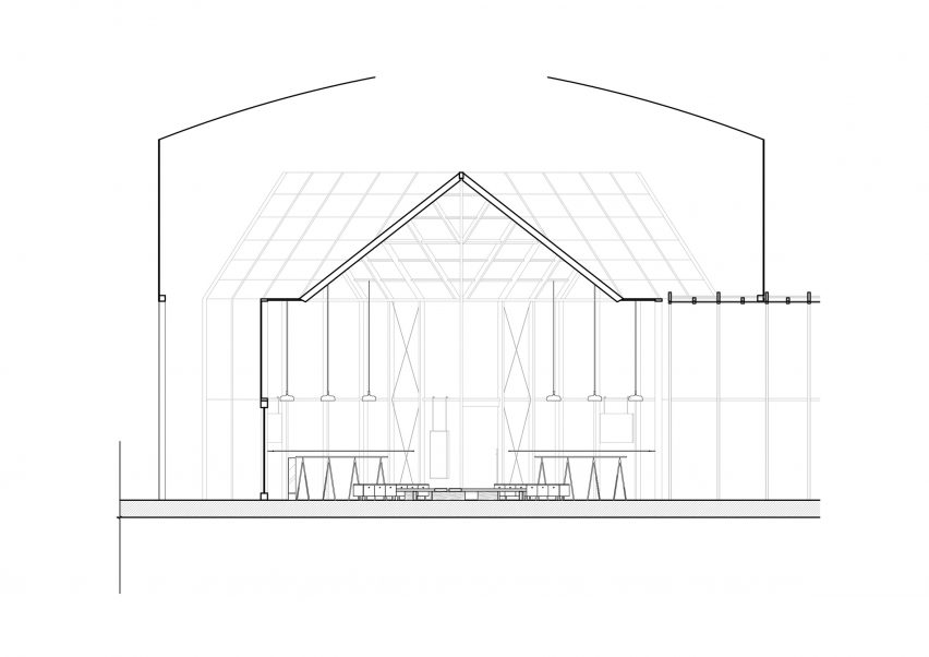 Section of Cotton Park by AIM Architecture