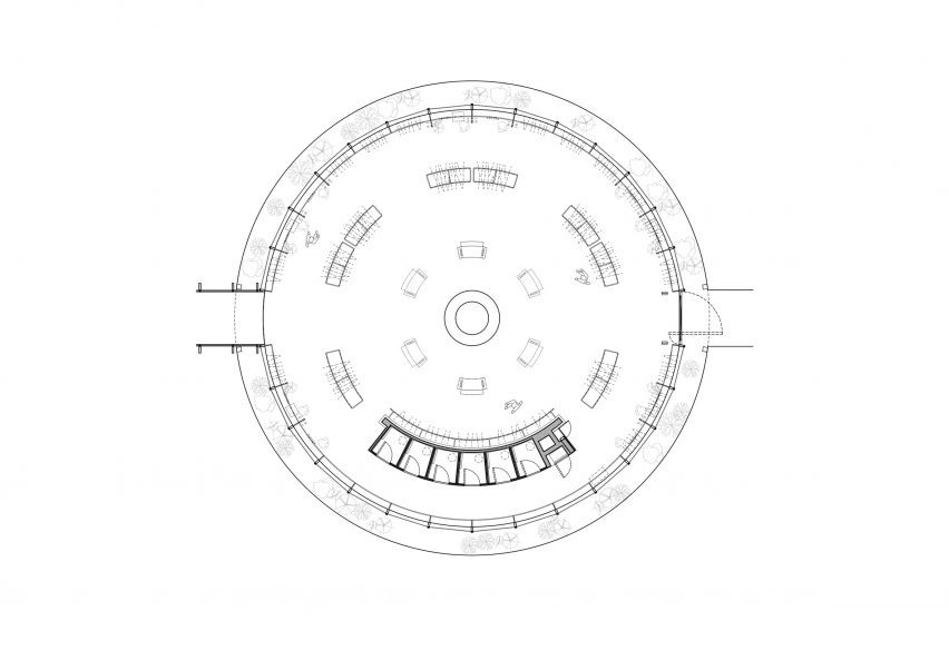 Plan of Cotton Park by AIM Architecture