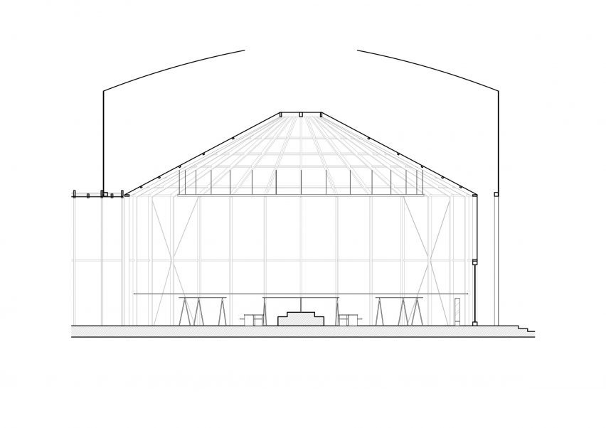 Section of Cotton Park by AIM Architecture