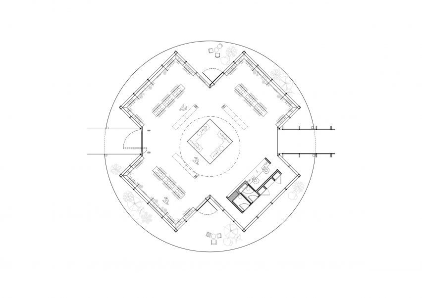 Plan of Cotton Park by AIM Architecture