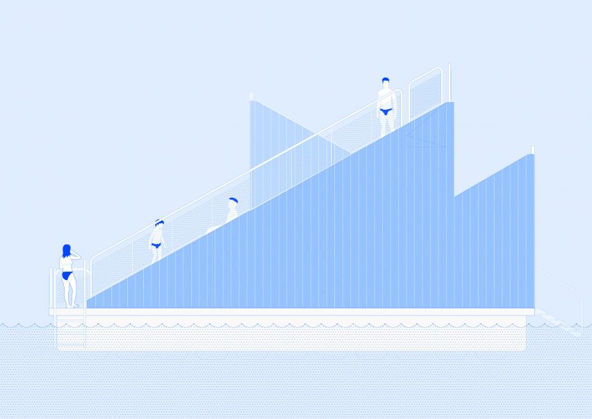 Elevation of Trosten by Estudio Herreros