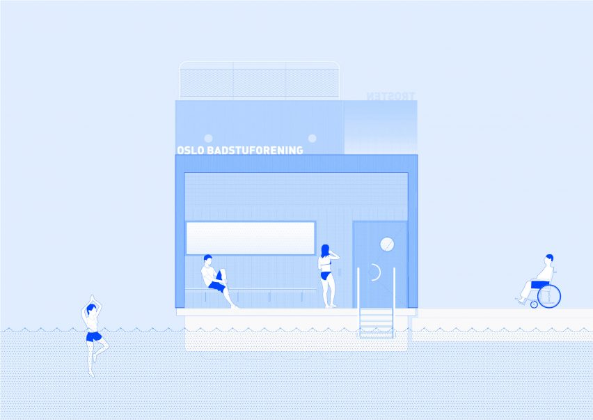 Elevation of Trosten by Estudio Herreros