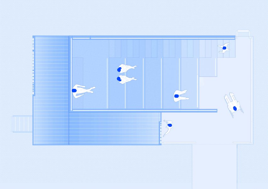 Roof plan of Trosten by Estudio Herreros