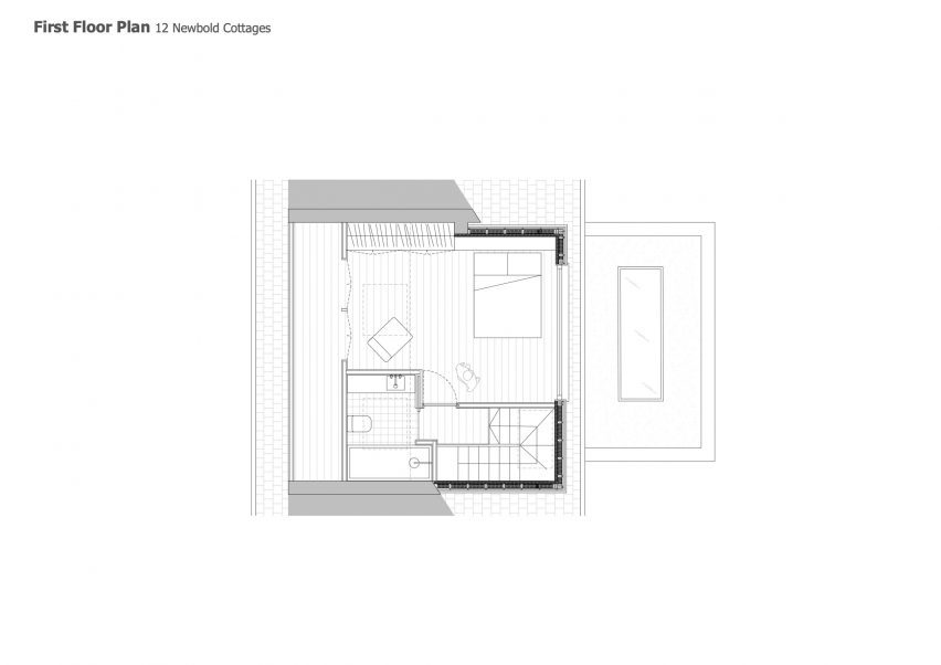 Second floor plan of Trove by Flawk and Nikjoo