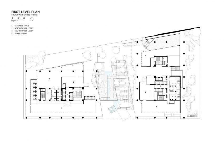 First level floor plan