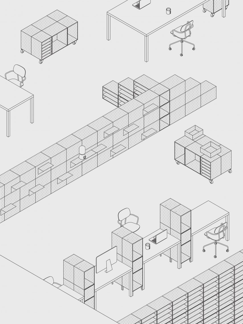 Center Center storage concept image