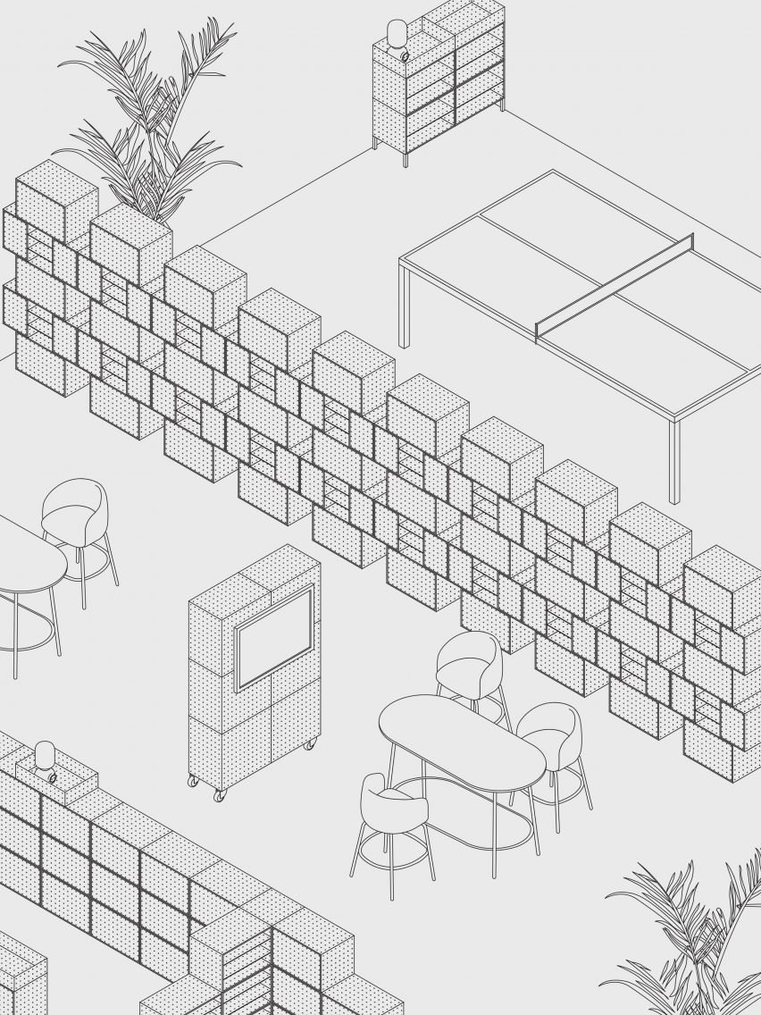Center Center storage concept image