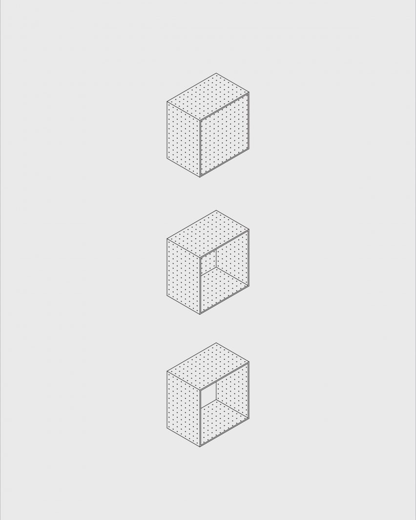 Center Center storage elements