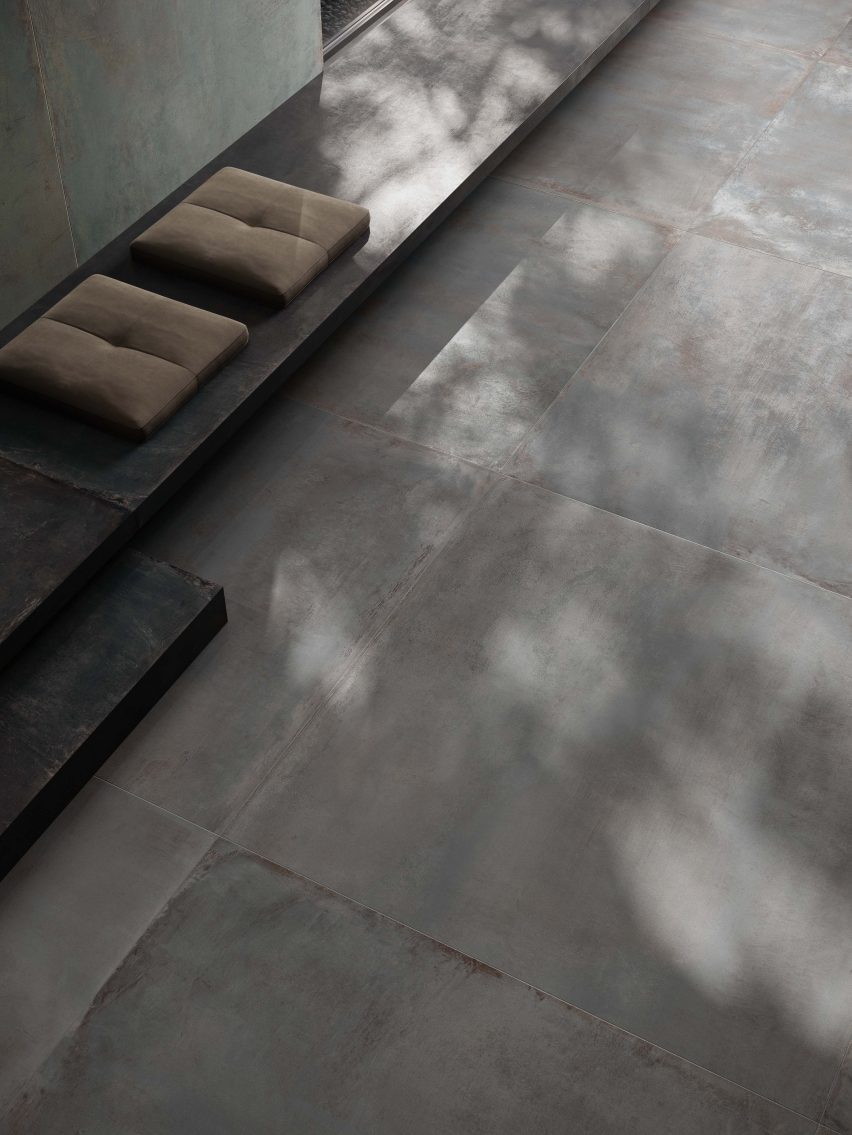 Fusion Green tiles by Casalgrande Padana
