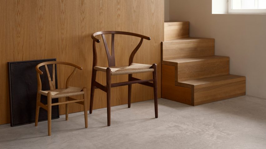 Children's Wishbone Chair by Hans Wegner via Carl Hansen & Son