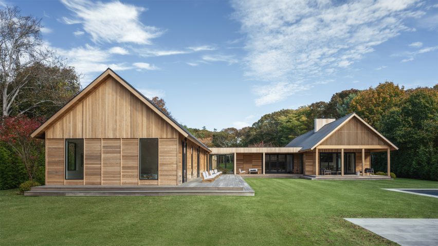 Montauk beach house design by Oza Sabbeth