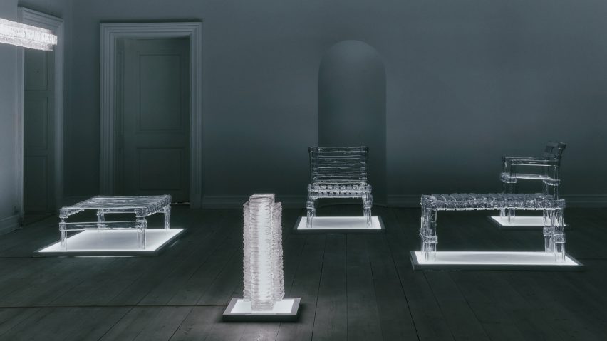 Plastic handmade furniture