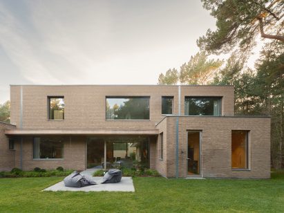 Brick house in Sweden