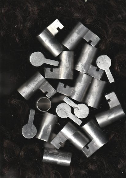 Upcycled tear gas canisters