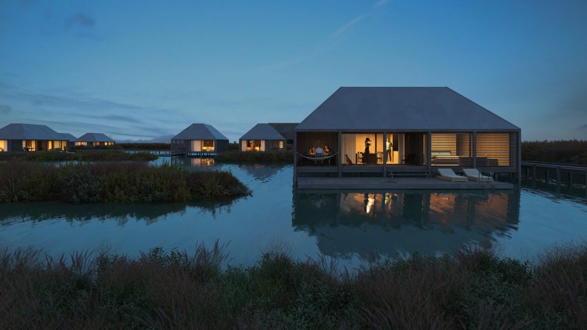 MAST to install hotel made of stilt houses in abandoned Portuguese salina