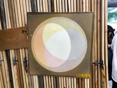 Artworks made from food waste