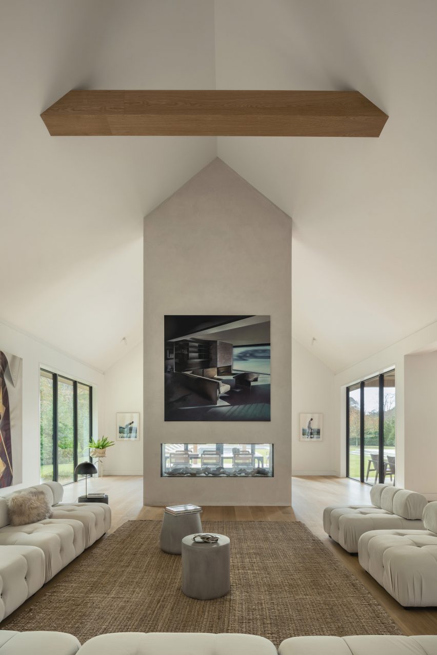 Montauk beach house design by Oza Sabbeth