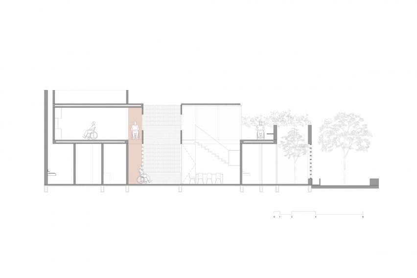 Plan of Casa Cantellano by Omar Vergara and Renata de Miguel