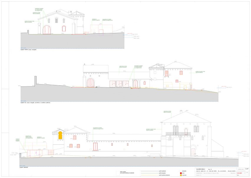 Elevation of Monastery of Leça de Balio