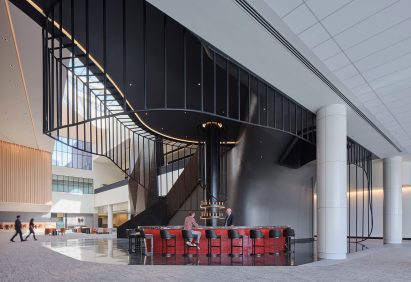 Interior of conference centre