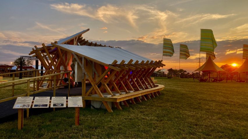 Hayes Pavilion at Glastonbury