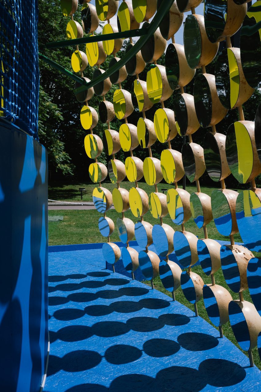 Reflection in Numbers by Yinka Ilori for HKW