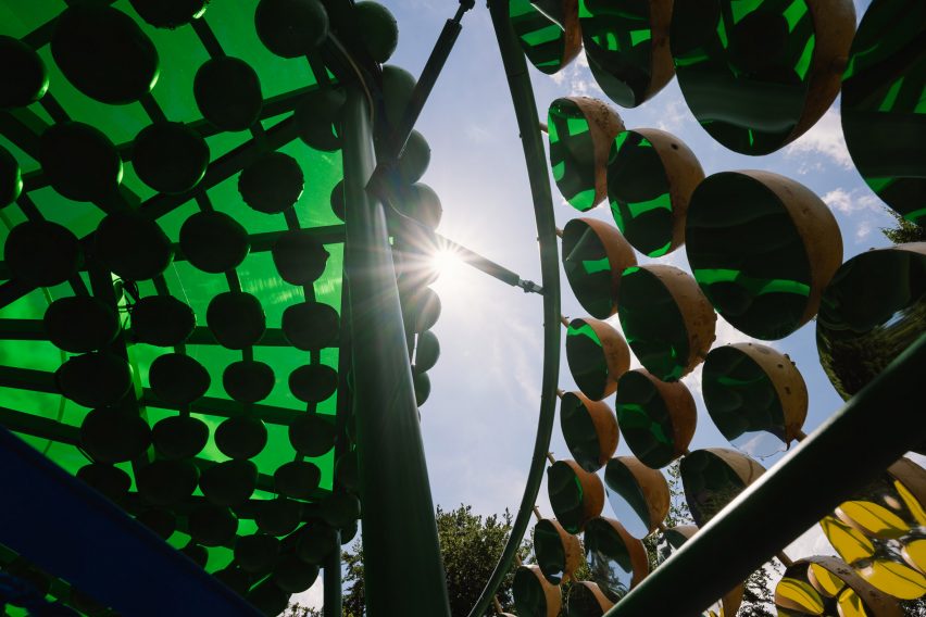 Reflection in Numbers by Yinka Ilori for HKW