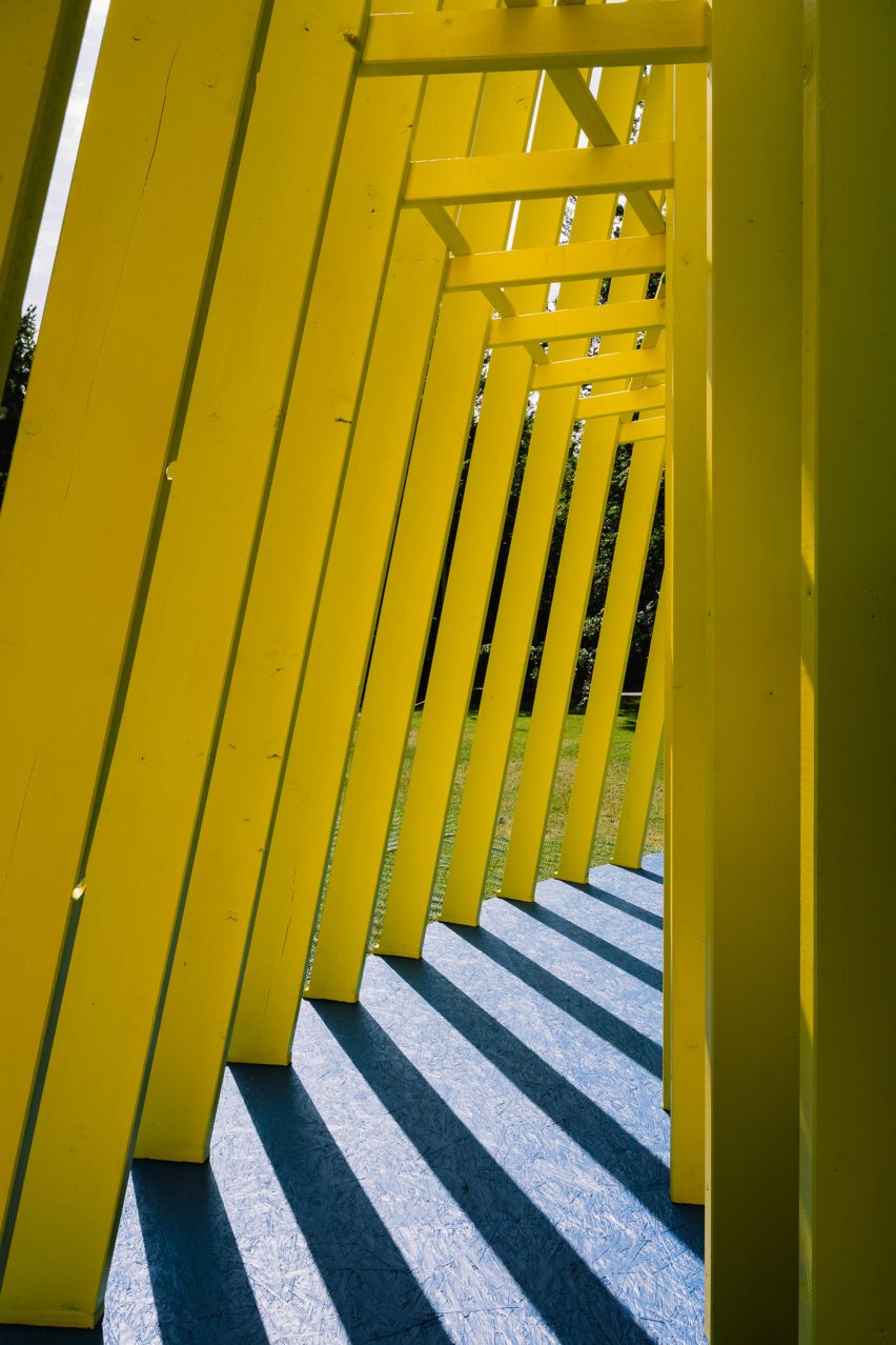 Reflection in Numbers by Yinka Ilori for HKW