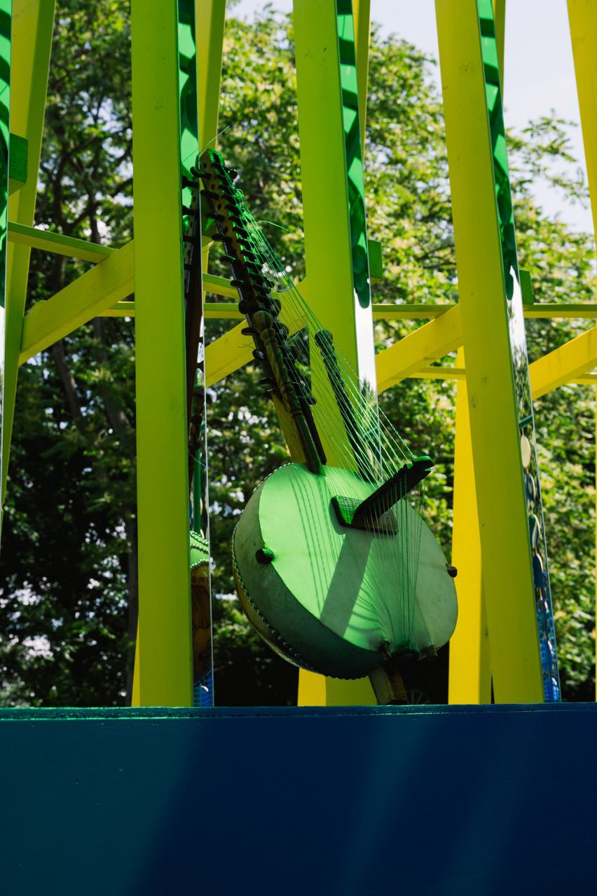 Reflection in Numbers by Yinka Ilori for HKW