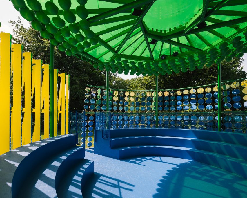 Reflection in Numbers by Yinka Ilori for HKW