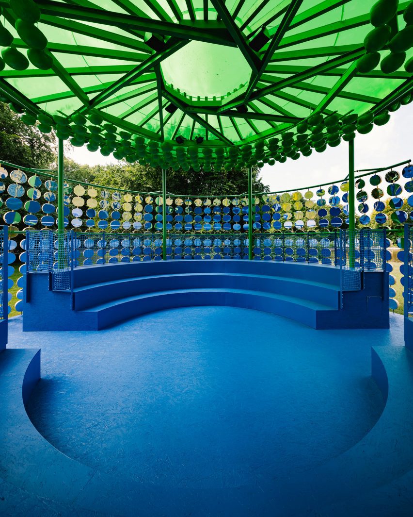 Reflection in Numbers by Yinka Ilori for HKW